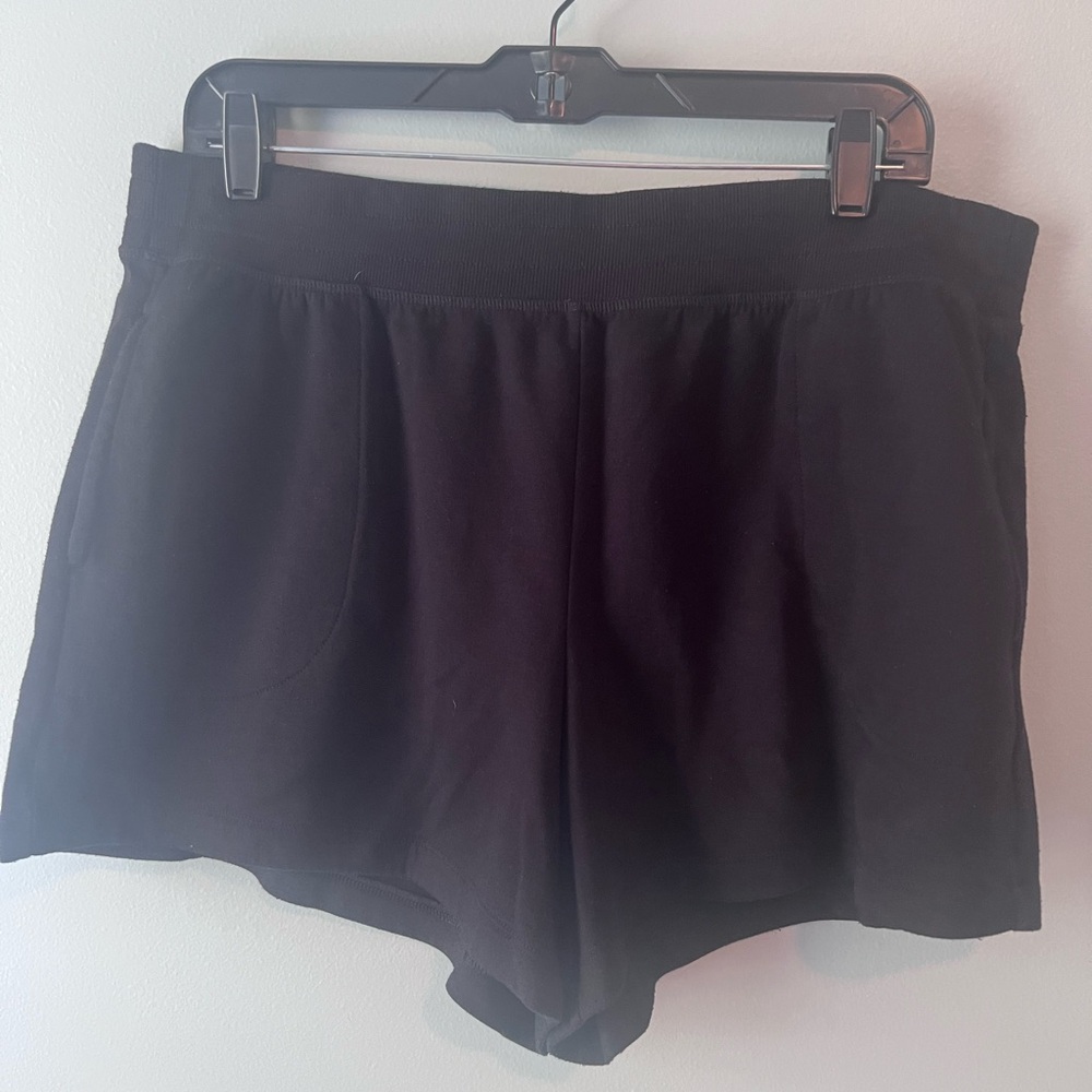 Tek Gear Black Athletic Shorts Lightweight Elastic Waist